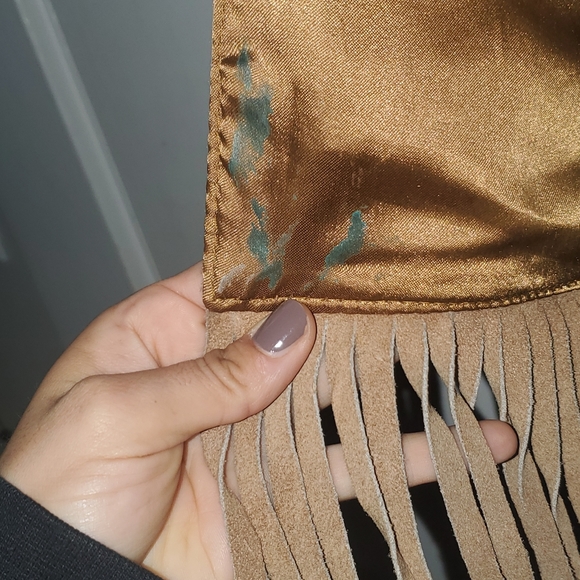 Leather Fringe Vest - Picture 2 of 2